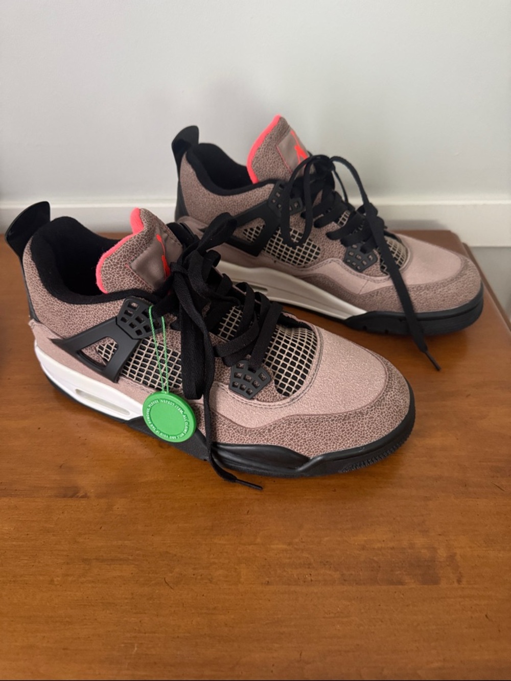 Air Jordan 4 ‘Retro Taupe Haze’ Athletic Sneakers NWOT/Tag verification included